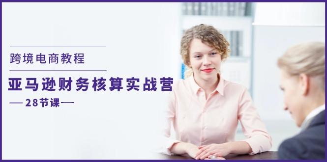 跨境电商教程：亚马逊-财务核算实战营(28节课-金腾创业