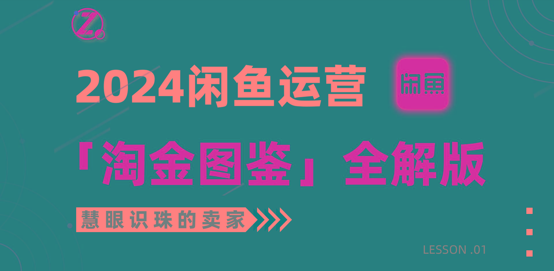 (9738期)2024闲鱼运营，【淘金图鉴】全解版-金腾创业
